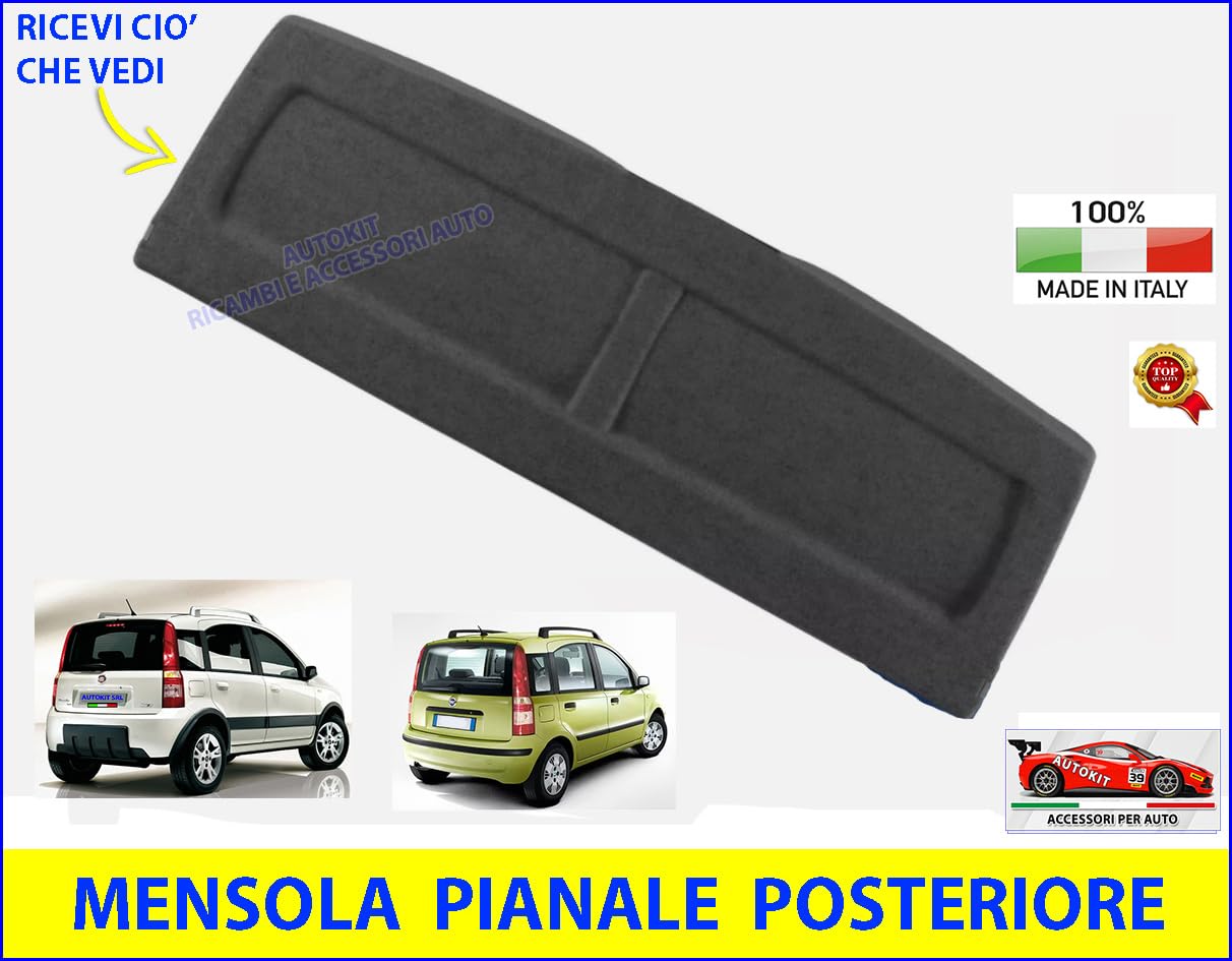 MENSOLA PIANALE POSTERIORE CAPPELLIERA Specifica per PANDA modello 169 prodotte dal 2003 al 2011-13044/07