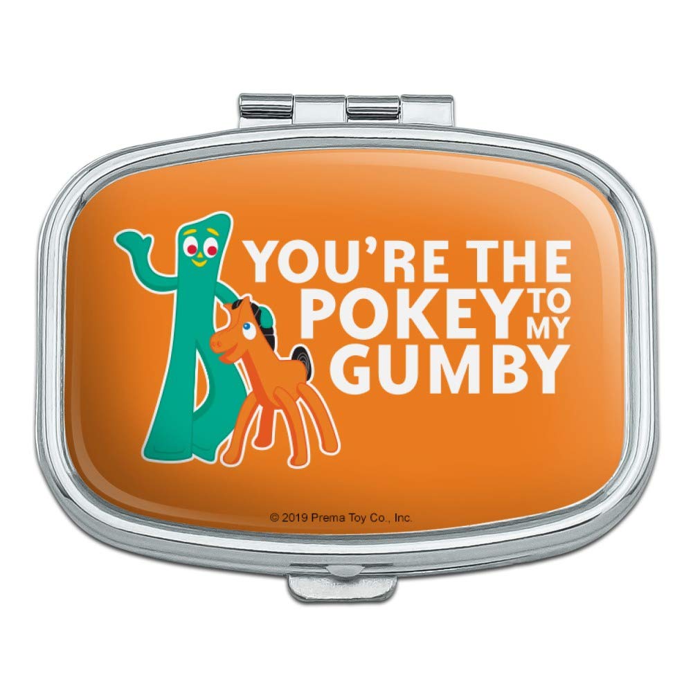 You're The Pokey to My Gumby Best Friends Rectangle Pill Case Trinket Gift Box