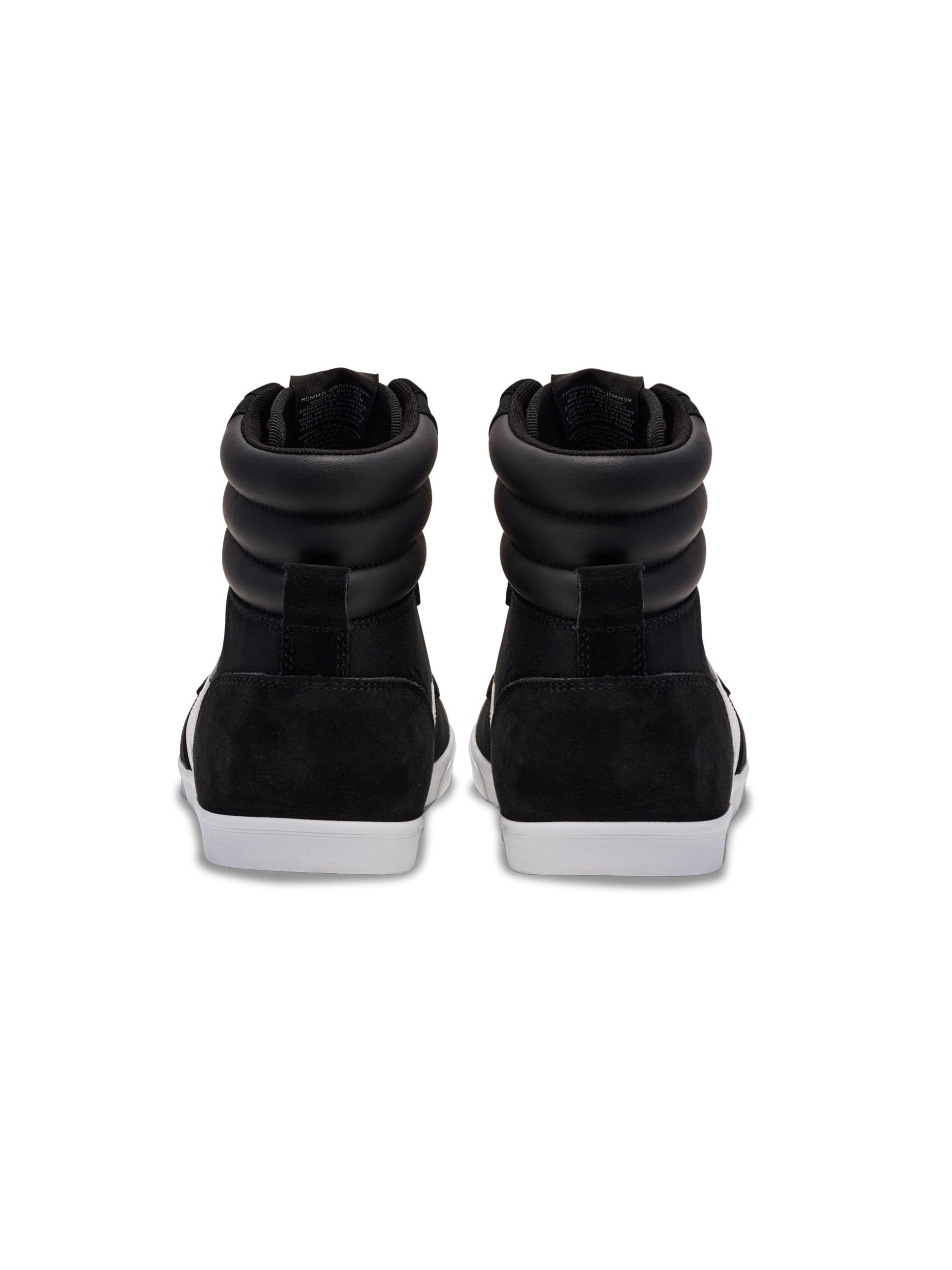 hummel Unisex Slimmer Stadil High Sneaker, Black, Size 40