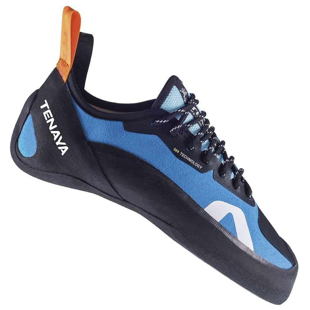 Tenaya Tanta Lace Rock Climbing Shoes, (M 9.5, W 10.5) Blue