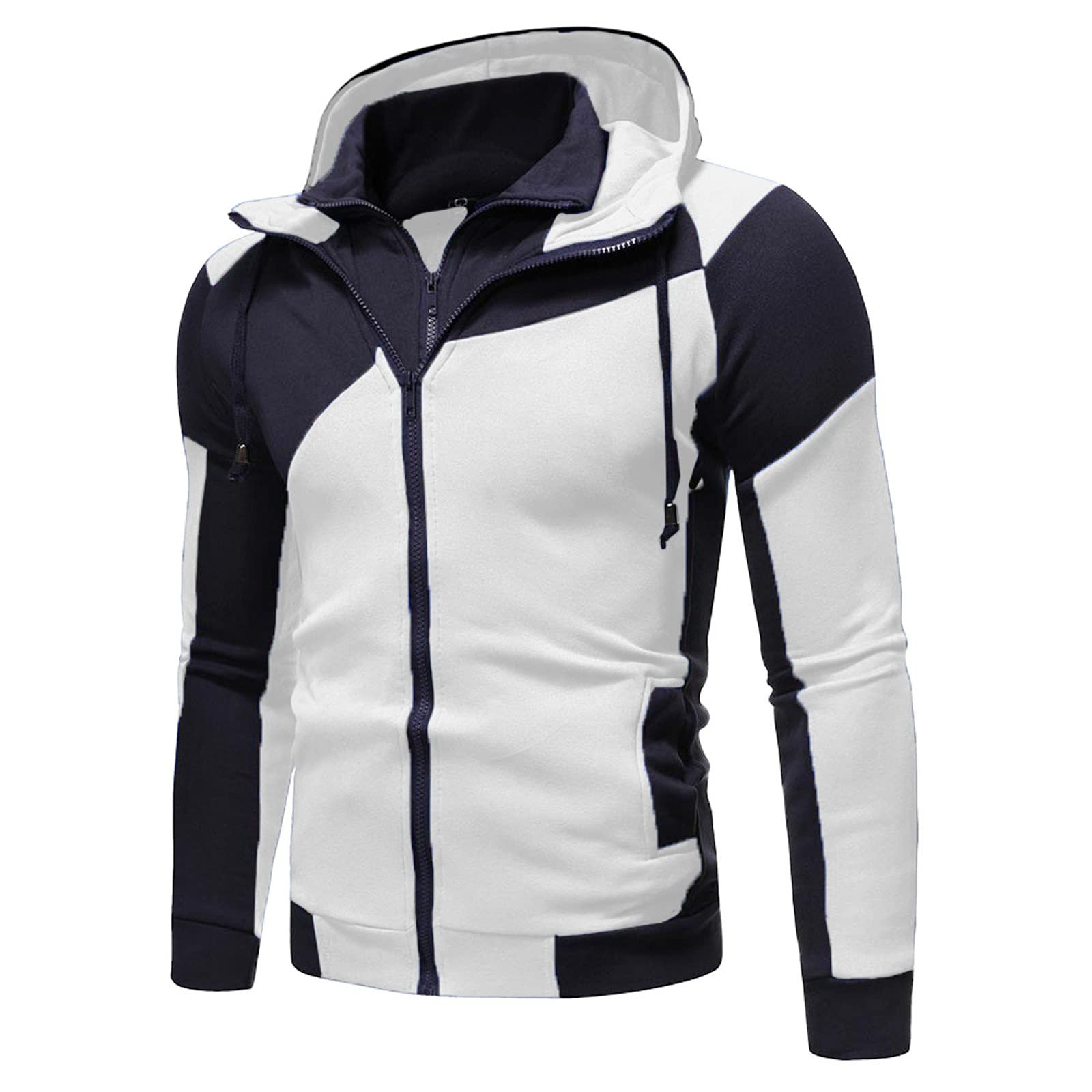 Chándal para hombre XL Chándal para hombre, traje de casa de un solo color, 2 piezas, traje de invierno acogedor para hombre, ropa de calle holgada, chándales de entrenamiento, traje de jogging para