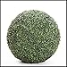 Windowbox 21 Inch Diameter Artificial Boxwood Sphere, Outdoor Rated