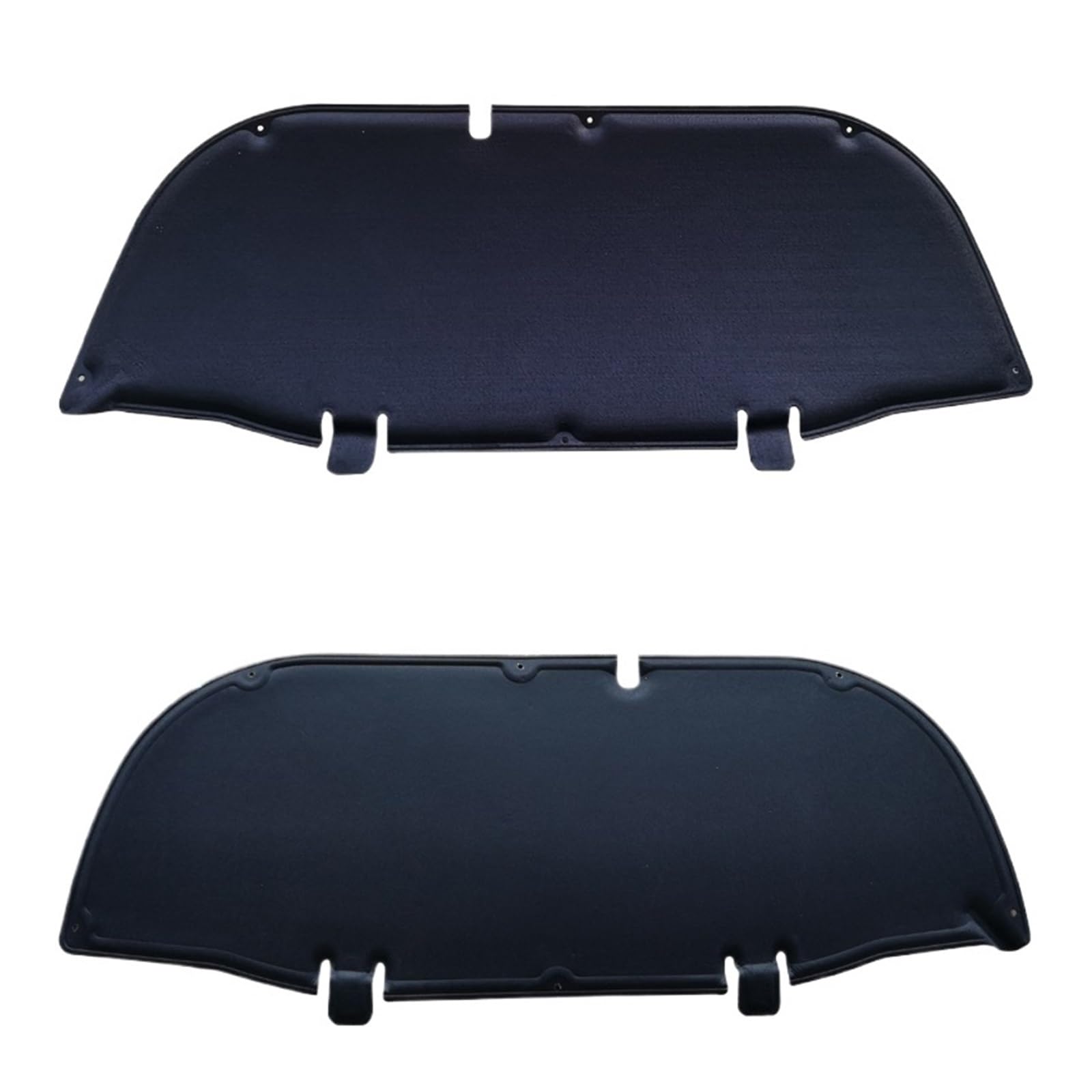 Fxfupo Black Car Front Hood Sound Heat Insulation Pad Soundproof Cotton Sound Deadening Pad Compatible For Toyota Corolla Cross Xg10 2022-2024