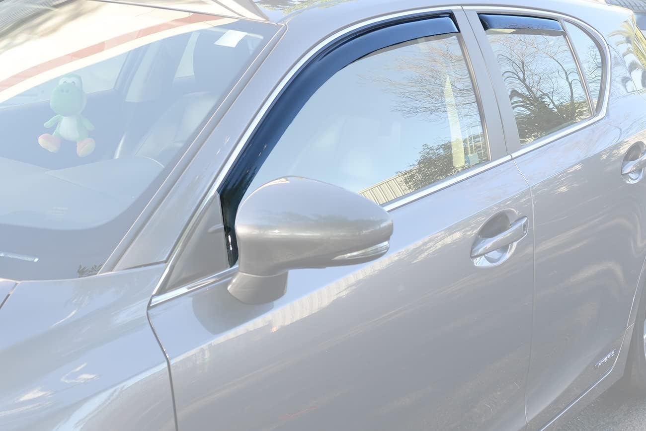 for 20112017 Lexus CT200h EOS Visors inCHANNEL Style