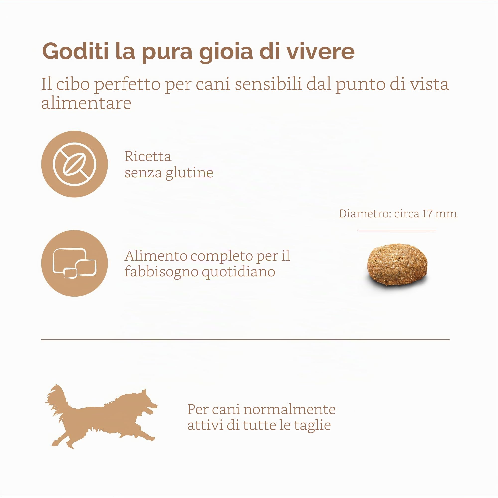 Mera Dog cibo per cani Pure Sensitive Truthahn e riso, 12,5 kg