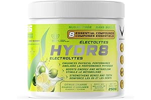 hydr8 Electrolytes Citrus Charge: The Ultimate Hydration Powerhouse