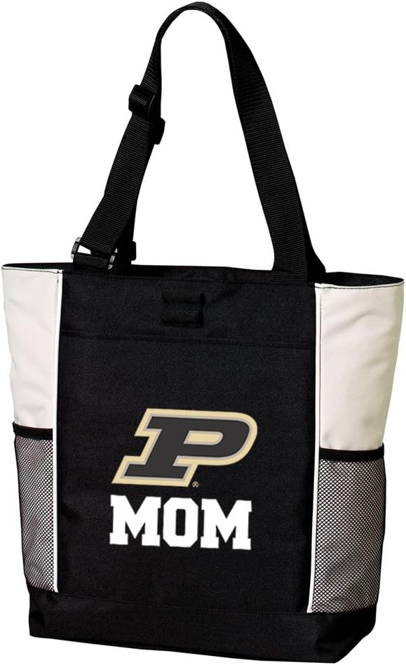 Broad Bay Purdue University Mom Tote Bags Purdue Proud Parent Totes for Beach Pool Or Travel