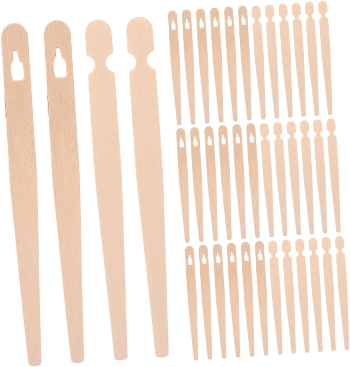 100 Sets Wooden Food Tongs Elegant European Style Pastry Handling Utensils for Snack Serving Comfortable Grip for Parties and Gatherings Wooden Clips
