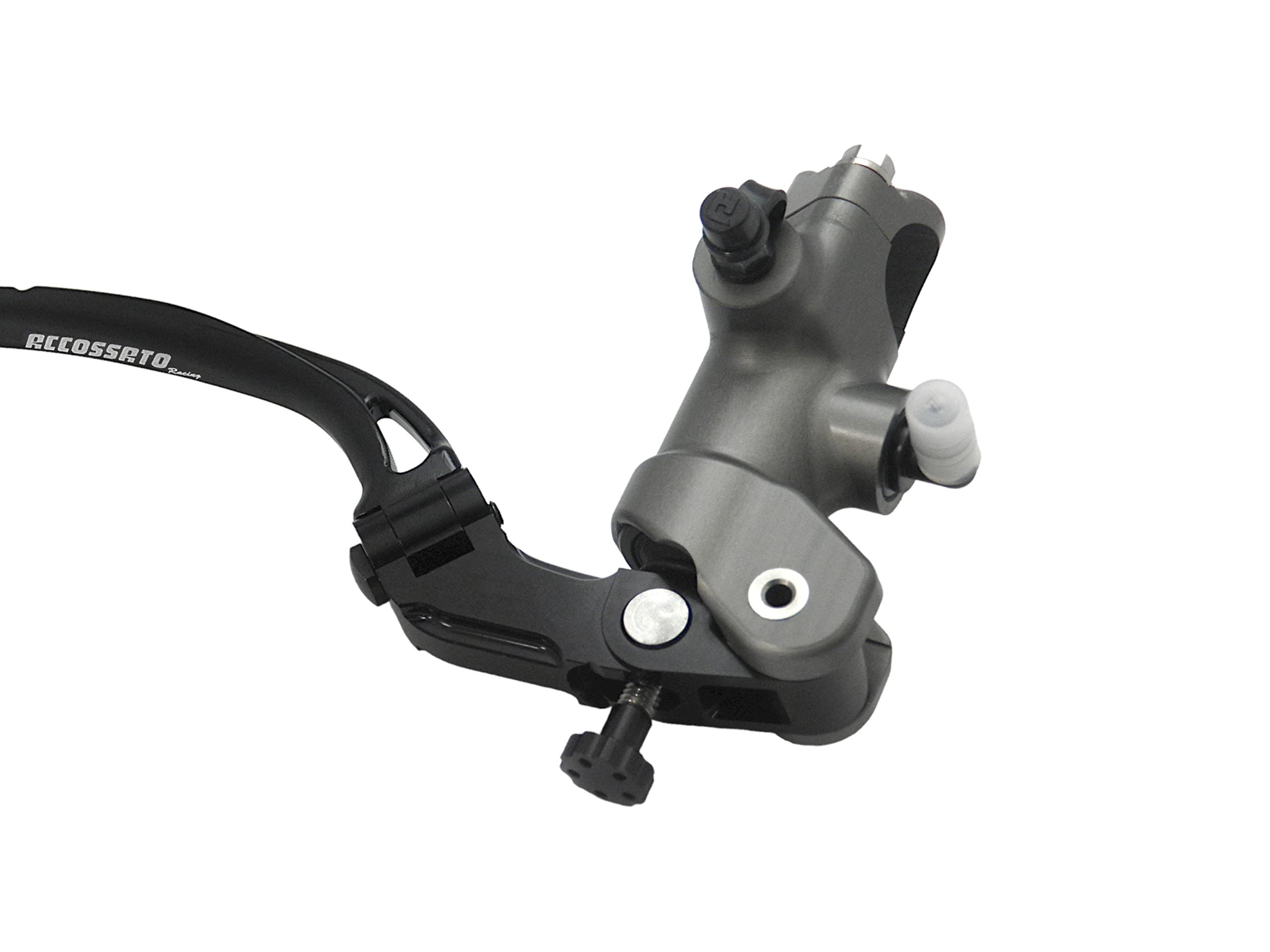 Pompa Freno Radiale Forgiata Accossato 17X19 Con Leva Snodata Lunga per YAMAHA YZF-R6 600 dal 2005 al 2022 cc 600