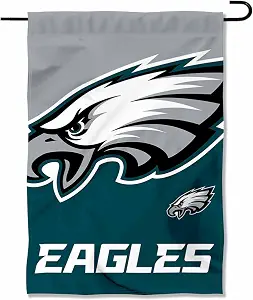 Philadelphia Eagles Large Logo Double Sided Garden Banner Flag