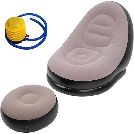 Inflatable Sofa Set with Ottoman 116x98x83cm
