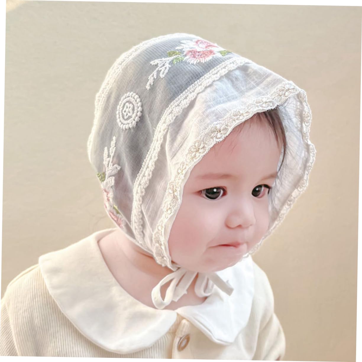 CALLARON Sombrero De Gorro Recién Nacido Sombrero De Niña Pequeño Sombreros De Verano para Bebé Sombreros De Chicas Gorros para Sombrero De Las Niñas Algodón
