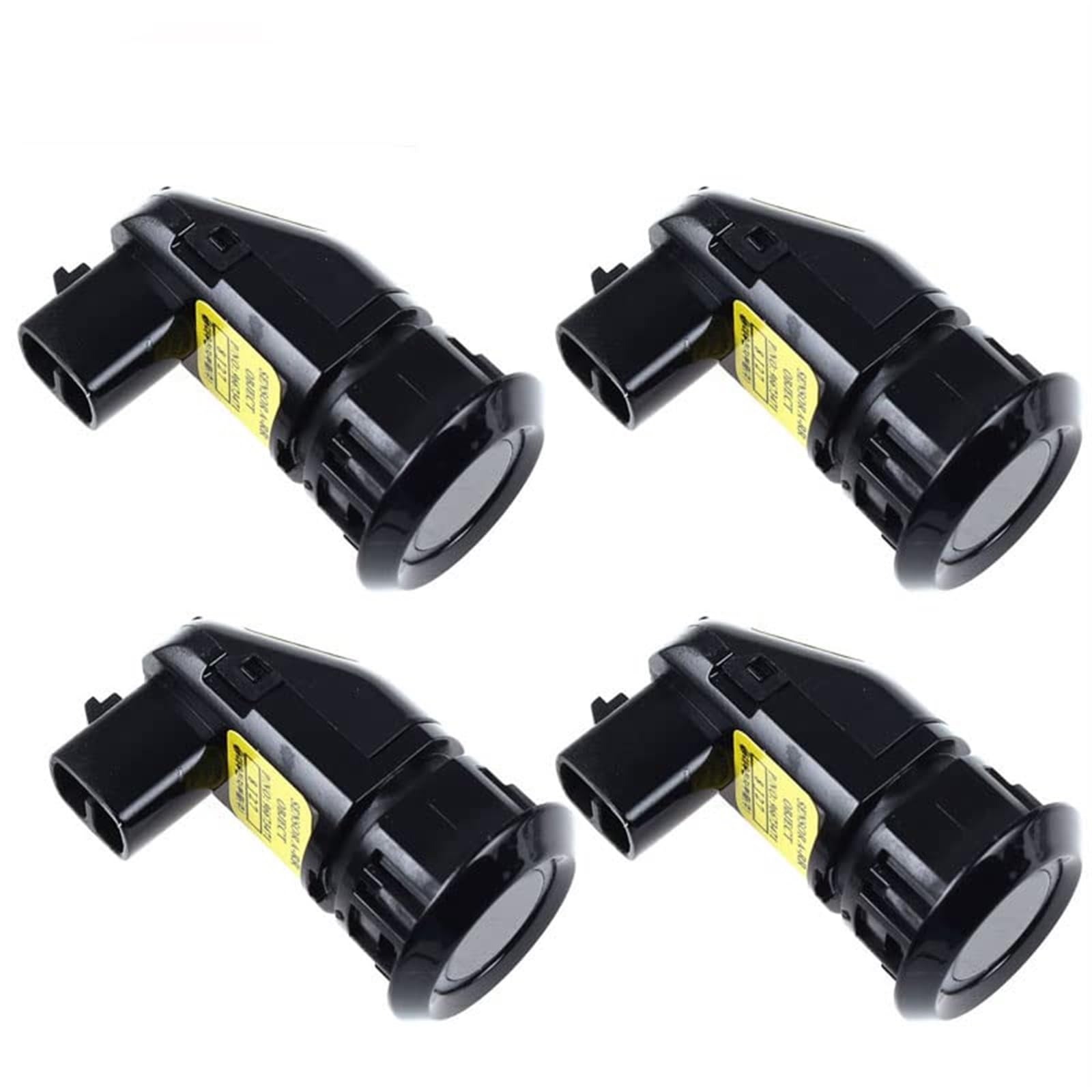 4 szt. 96673471 96673467 Czujniki parkowania, do Chevroleta, Captiva Czujnik ultradźwiękowy wspomagający parkowanie Zapasowy czujnik parkowania(Schwarz)