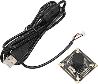 Módulo de câmera USB, módulo de câmera grande angular 2MPPX1080P Obturador eletrônico industrial de fácil instalação