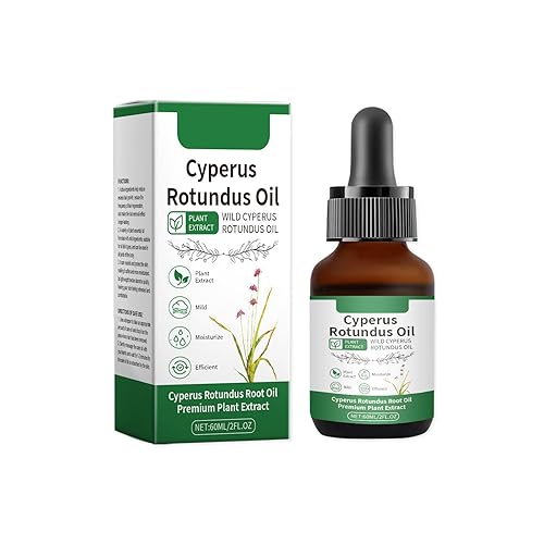 Cyperus Rotundus Oil, Natural Plant Extract for Post Hair Removal Care, Soothes Skin & Inhibits Hair Growth,Soothing, Non-Greasy, Moisturizing,