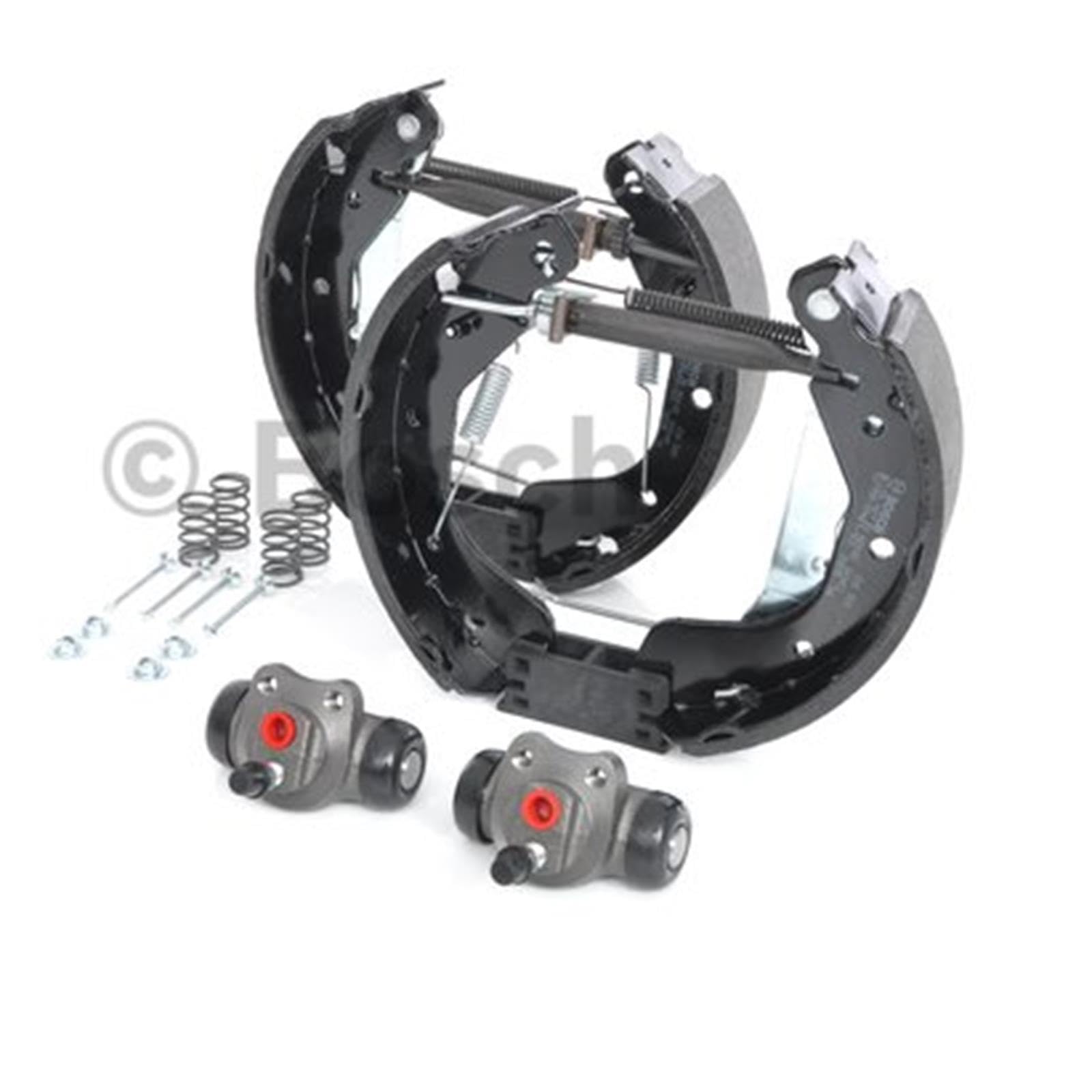 Bremstrommeln Ø200mm + Backensatz | 253617 + 0 204 114 630 + 763620 Kompatibel mit Corsa C (X01),Corsa C Kasten/schrägheck (X01),Tigra Twintop (X04)