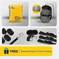 Vista 7 de Seal Skin Covers Funda Universal para Barco, Cubierta Impermeable de Grado Marino para 12'-14' L y Hasta 68" W, De Servicio Pesado y Resistente a