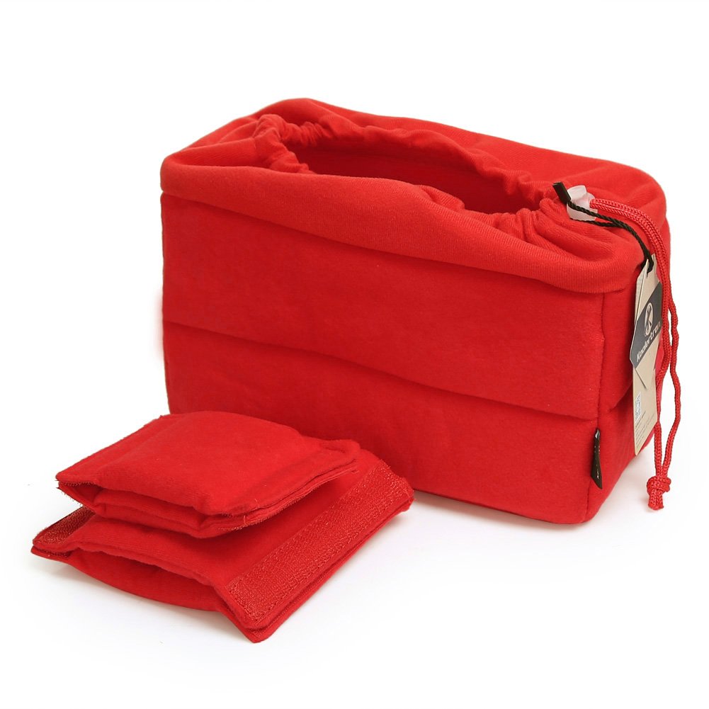 Koolertron Shockproof Camera Photo Bag for SLR TLR Camera Insert Partition Padded Case,Can be Put Directly Into the SLR Camera Bag With Freely