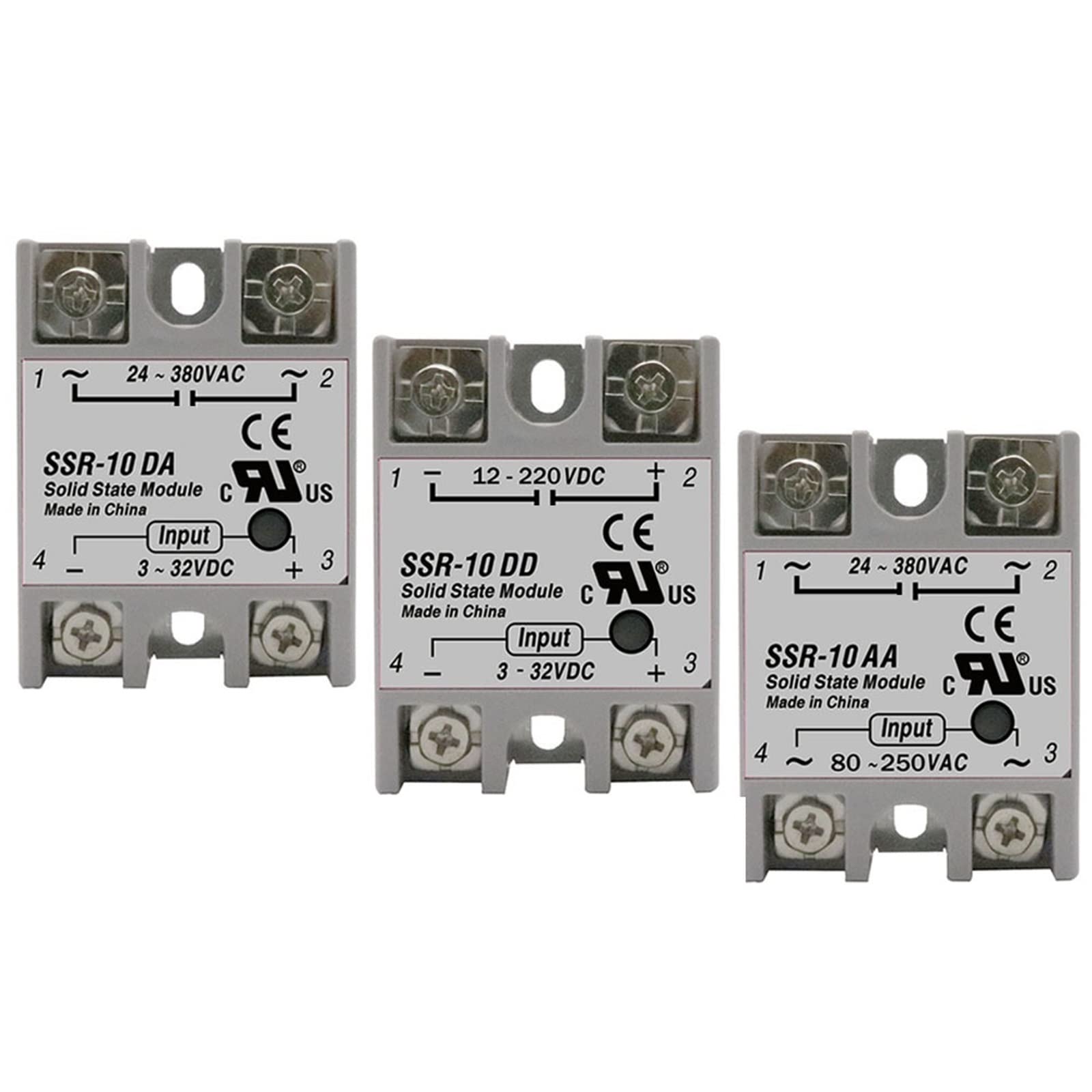 Relais à semi-conducteurs SSR 25A AC24-380V sortie contrôle PID