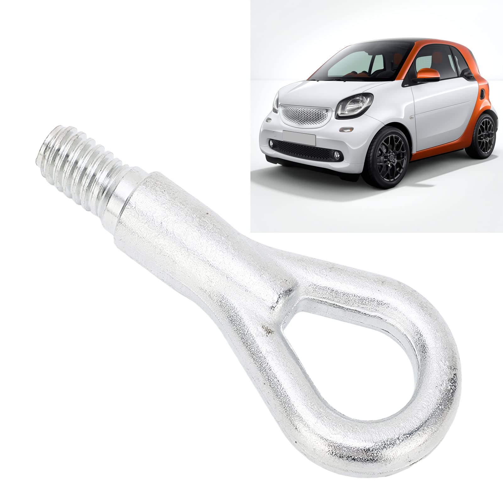 Gancio di traino per rimorchio Anello in lega di acciaio ad alta resistenza di ricambio per 3 E36 E46 7 E38 8 E31 Z3 E36 Smart ForTwo Roadster Montaggio diretto Gancio di traino