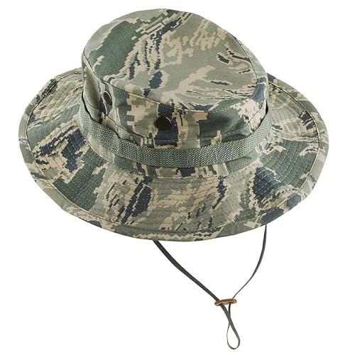 Air Force Wide Brim Boonie Hat ABU Camouflage