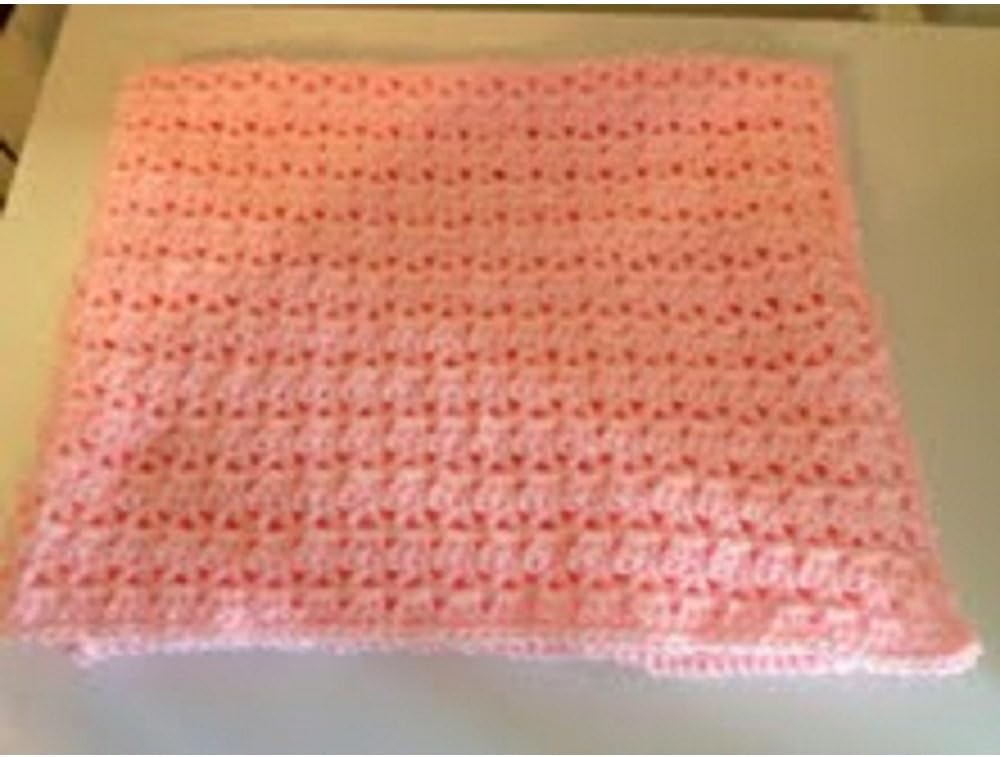 Baby Gift Blanket Handmade In USA (Pink)