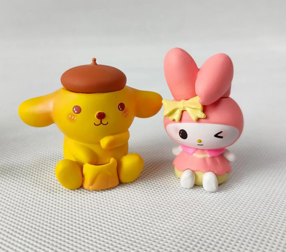 Kuromi My Melody Cinnamoroll Pochacco Pompompurin Hello Kitty 6