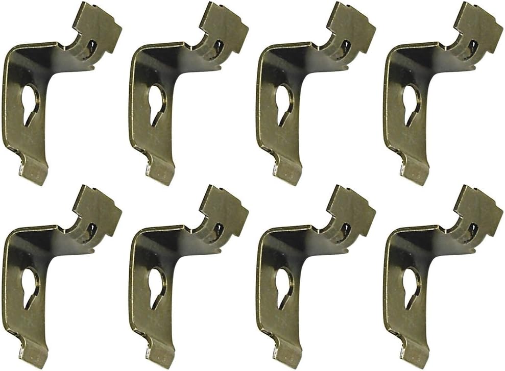 Compatible/Replacement For Arm Rest Clips Set of 8 1965-66, 1969-70 Galaxie, 1969-73 Mustang, 1970-72 Torino, 1970-79 Ranchero, 1970-77 Maverick (EBC6AZ-6224146B)