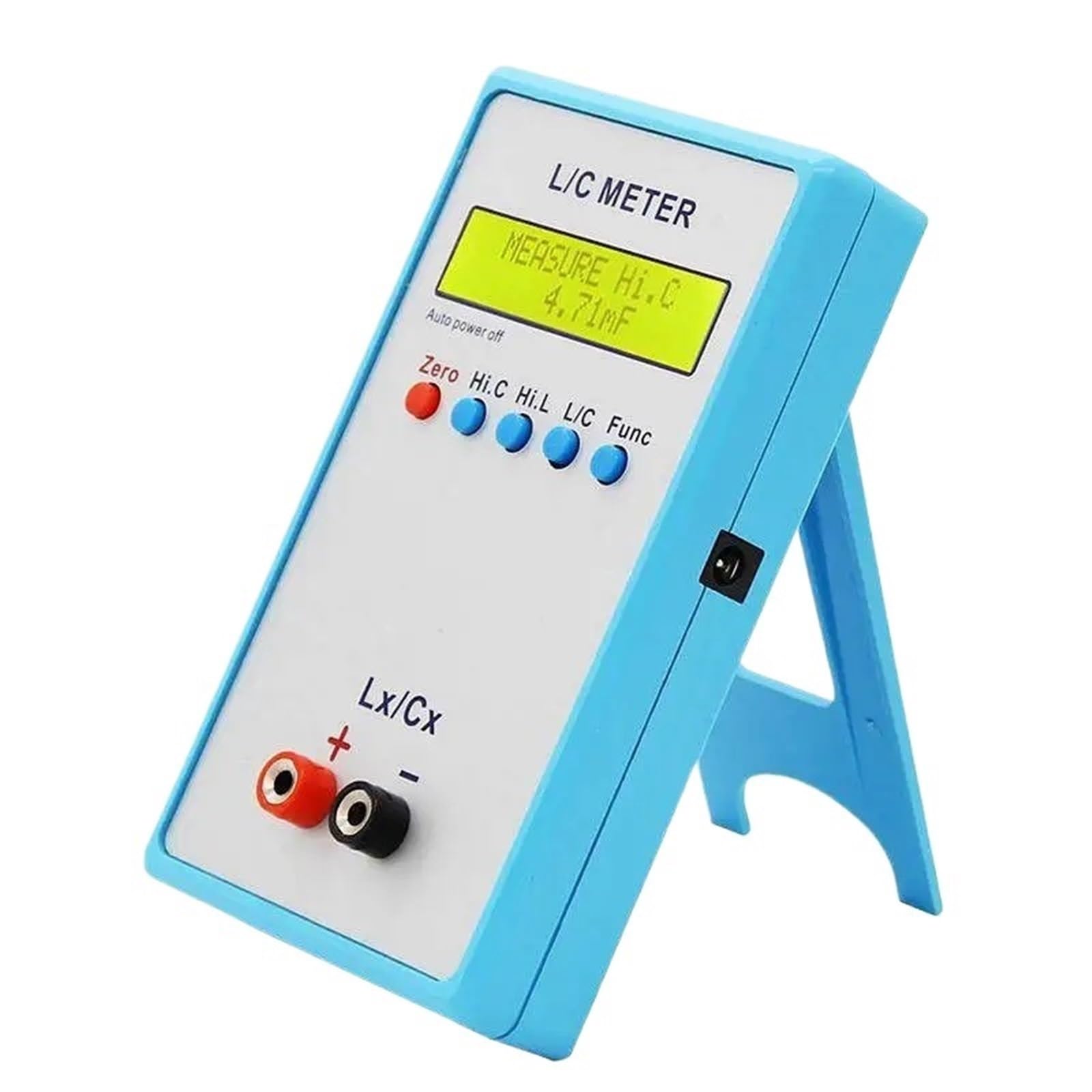 Multimetr cyfrowy, LC200A Indukcja Induktor Pojemność Kondensator L/C Multimetr Miernik Tester Pojemność Cyfrowy Miernik LCR Wszechstronne możliwości pomiarowe