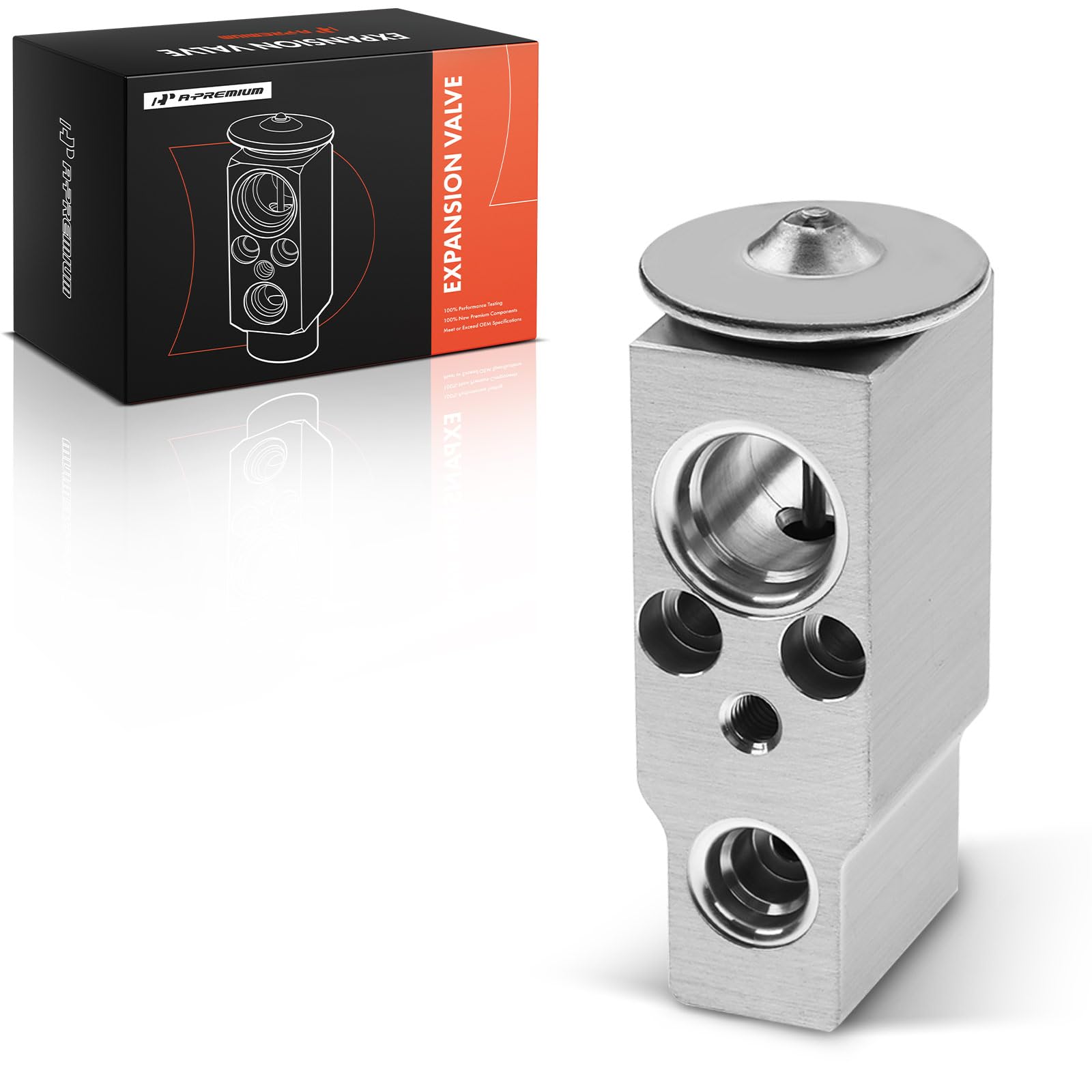 A-Premium A/C Expansion Valve Compatible with Ford Taurus 2005-2010, Taurus X 2008-2009, Freestyle Five Hundred Flex, Lincoln MKS MKT, Mercury Sable Montego, Replace# EX 9715C, 8G1Z19849A