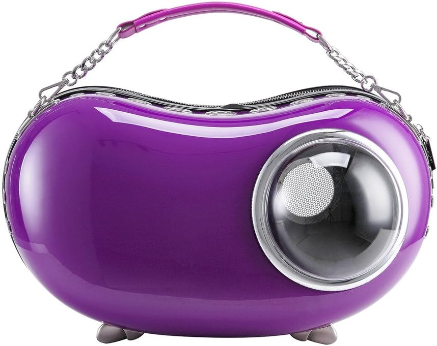 Upet Patent Bubble Pet Travel Backpack (Purple)
