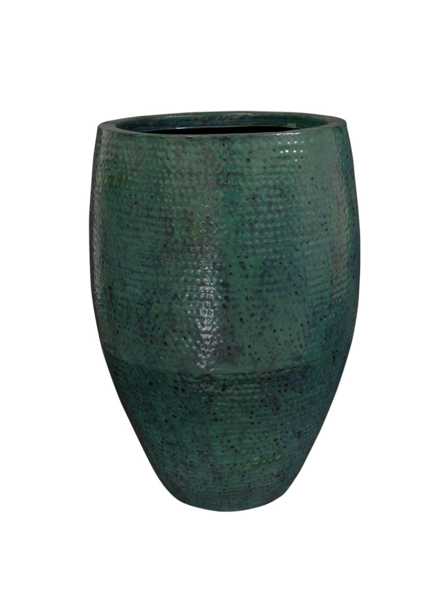 Ter Steege Thom Mavi Metal Yüksek Saksı 62X88Cm