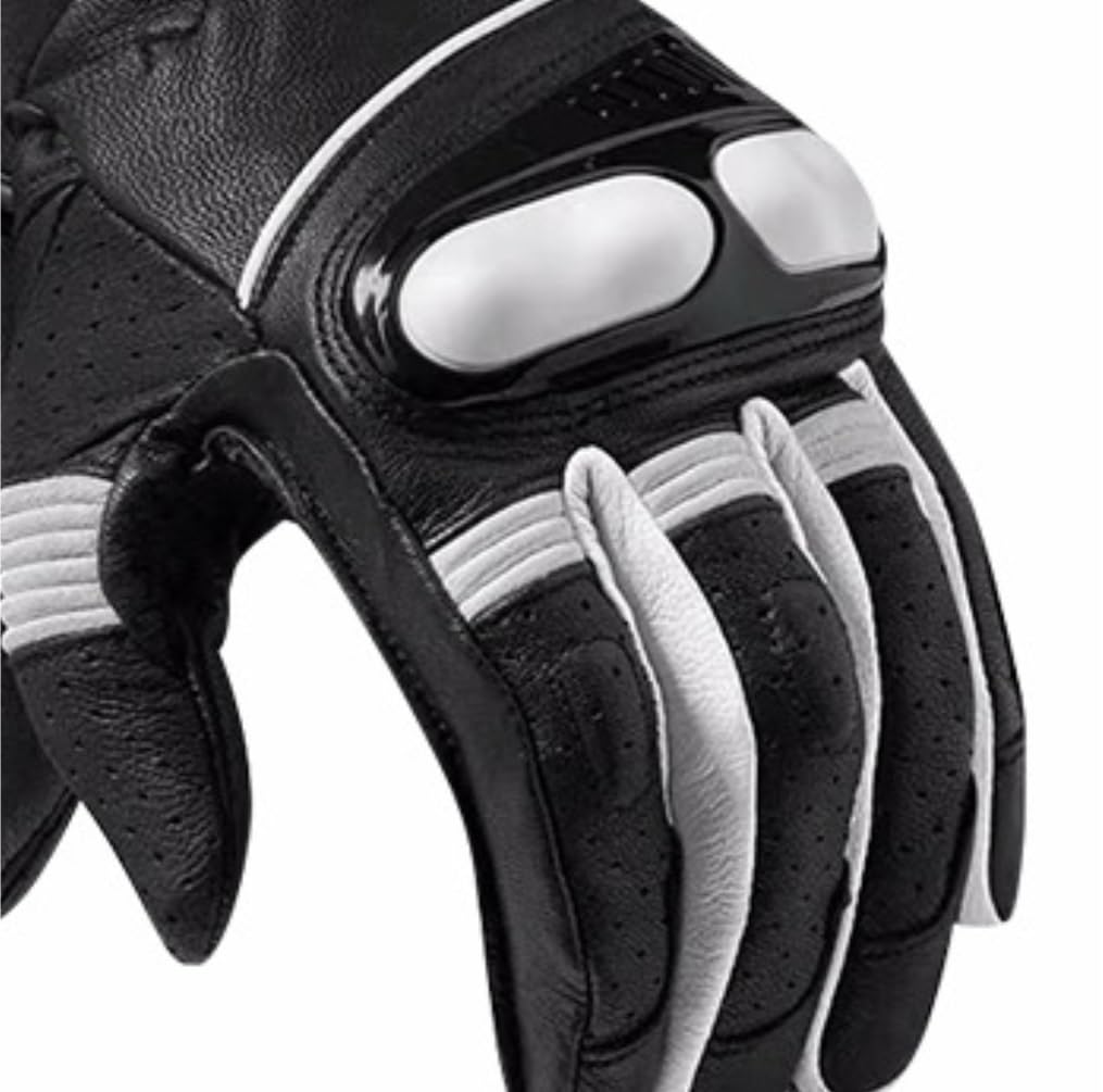 Sports Reithandschuh Motorradhandschuhe, Atmungsaktiv Und rutschfest Fahrradhandschuhe(Grün,M)