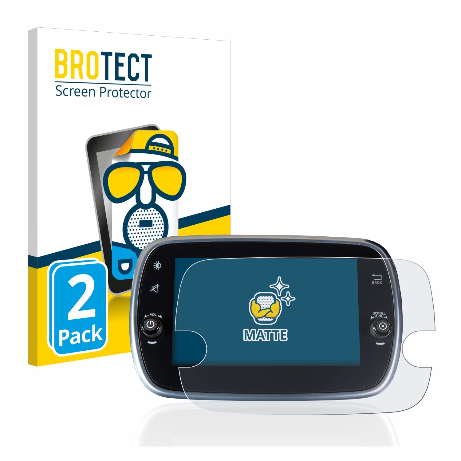 BROTECT Matte Displayschutzfolie Für Vtech Kidizoom Touch 5.0 (2018) – 6 Stück, Entspiegelt & Kratzfest