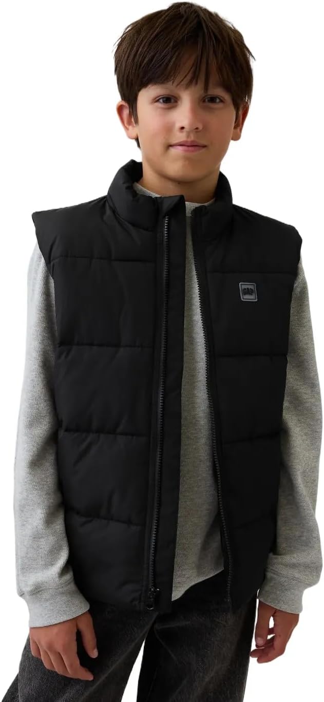 GAP Boys' Lightweight Logo Vest
