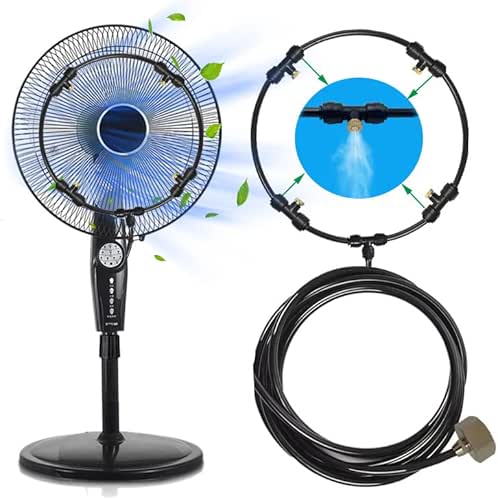 Fan Misting Kit Fan Misters for Cooling Outdoor Misting Fans