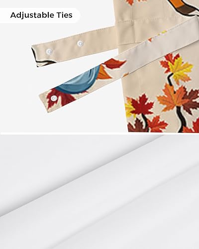 Miniatura 7 de Cortinas de gnomo para ventanas de cocina, cenefa de cortina de calabaza de cosecha de otoño para cocina, sala de estar, cortina de ventana de hojas