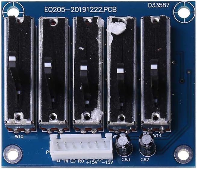 Ecualizador Estéreo Dual Canal Adjustable Tone Boards miniatura 3