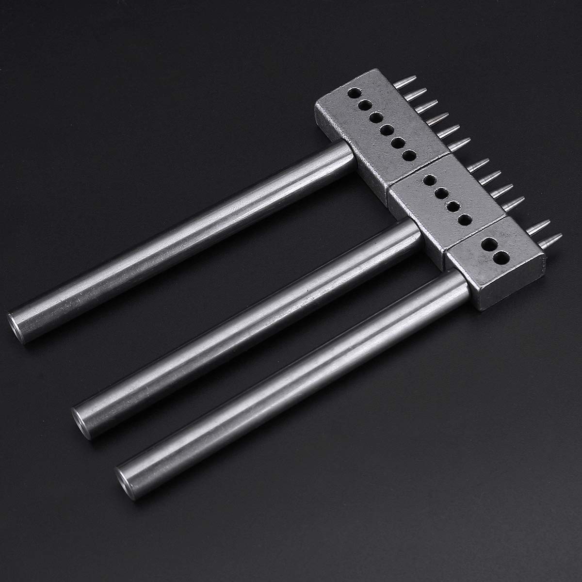 Juego de herramientas de 4/5/6 mm para manualidades de cuero, punzón de perforación, 4 mm