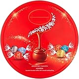 Assorted Chocolates for Christmas Celebrations, Holiday Chocolate Gift Box, (Lindor Irresistibly Assorted Truffles Tin 450g)