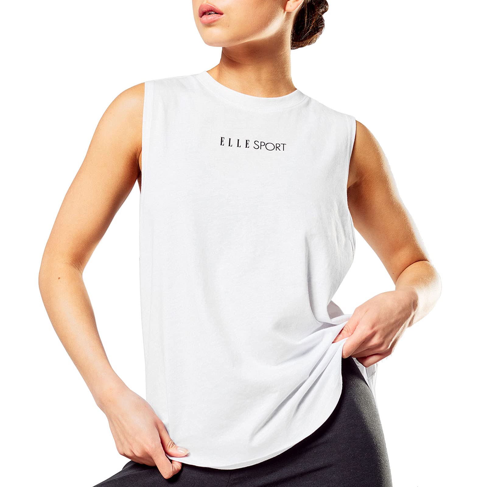 Elle Sport Signature Vest Womens White XS