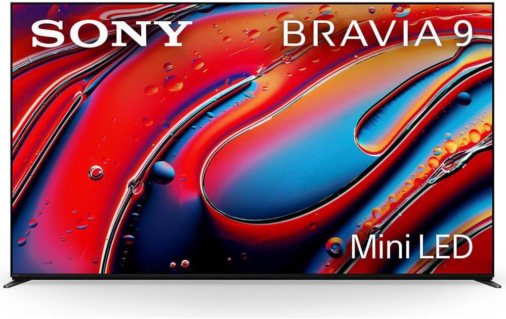 Sony BRAVIA 9 K65XR90 65" 4K HDR QLED Mini-LED TV (2024) Bundle with Deco Gear CPS 26 Months Extended Protection, 6FT HDMI Cable, 37"-100" TV Wall Mount, 6-Outlet Surge Adapter and Microfiber Cloth