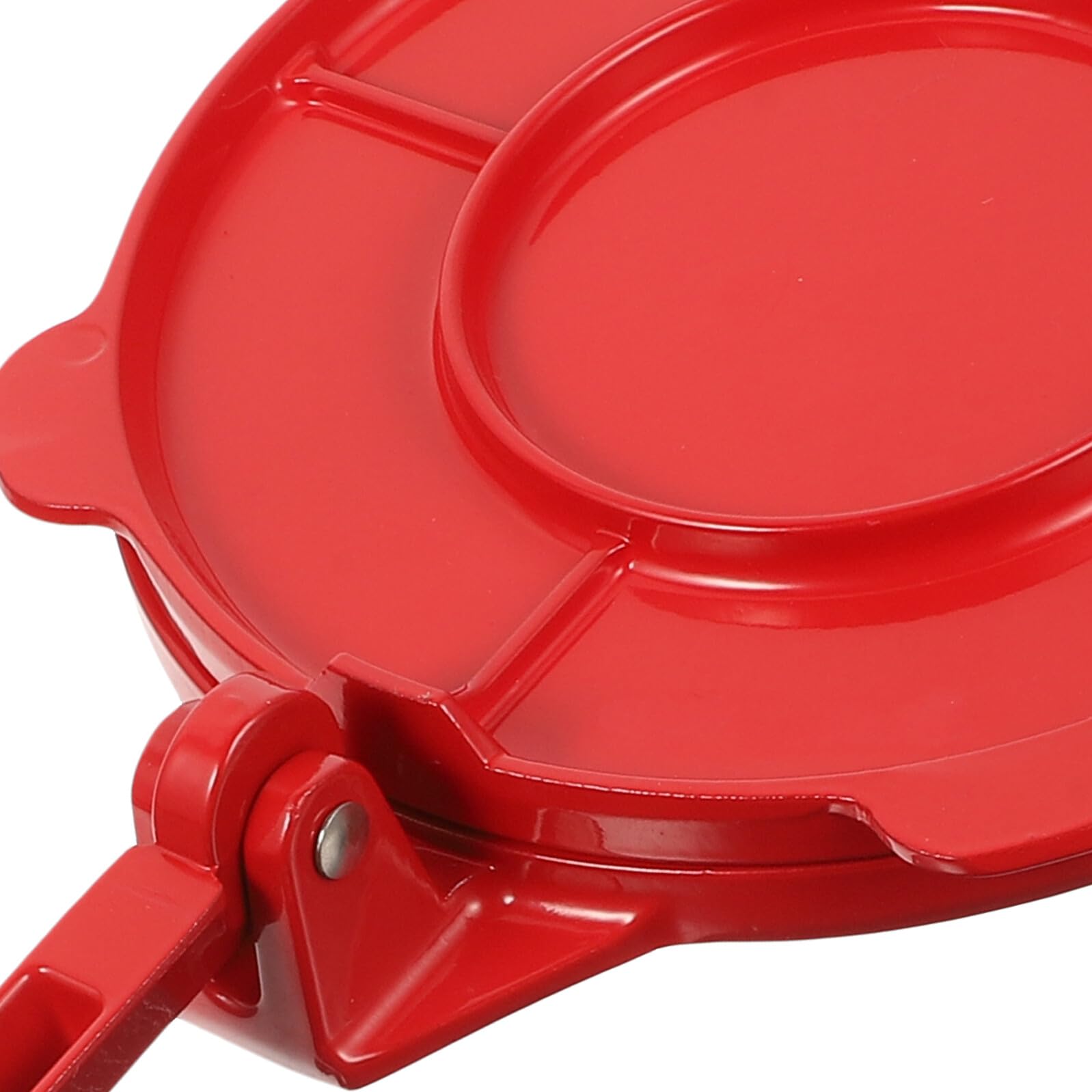 DOITOOL Prensa para Tortillas de Harina 16,5 Cm Aluminio Rojo Máquina para Hacer Tortillas de Masa Acero Profesional Cocina Doméstica Utensilio de Preparación de Alimentos
