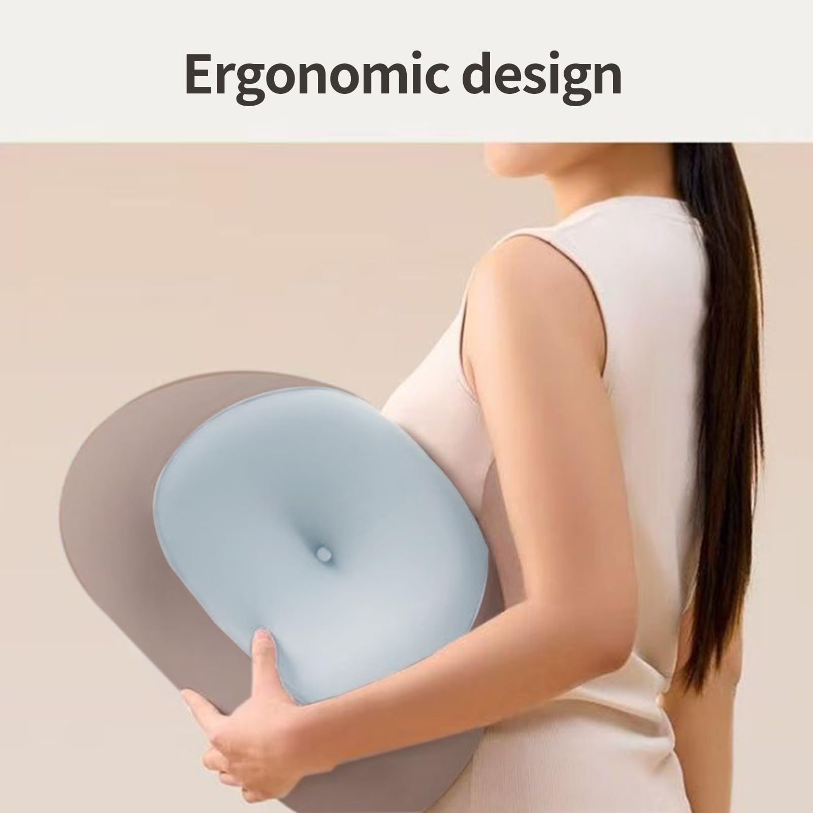 Cuscino Ergonomico Traspirante Ortopedico Morbido | Cuscini Sagomati In Schiuma Di Memoria Per Sostegno Collo Supporto Confortevole per il Riposo Notturno