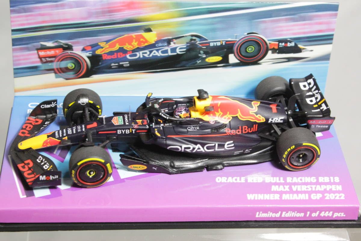 Amazon | MINICHAMPS 1/43 レッドブル RB18 フェルスタッペン 2022年
