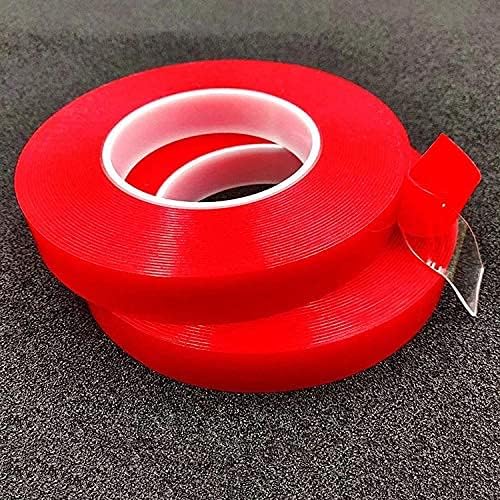 Vista 9 de Cinta nano de doble cara, cinta de montaje fuerte, adhesivo lavable sin rastros, gel invisible antideslizante (1 x 9 pies (0.984 in x 9.8 ft)