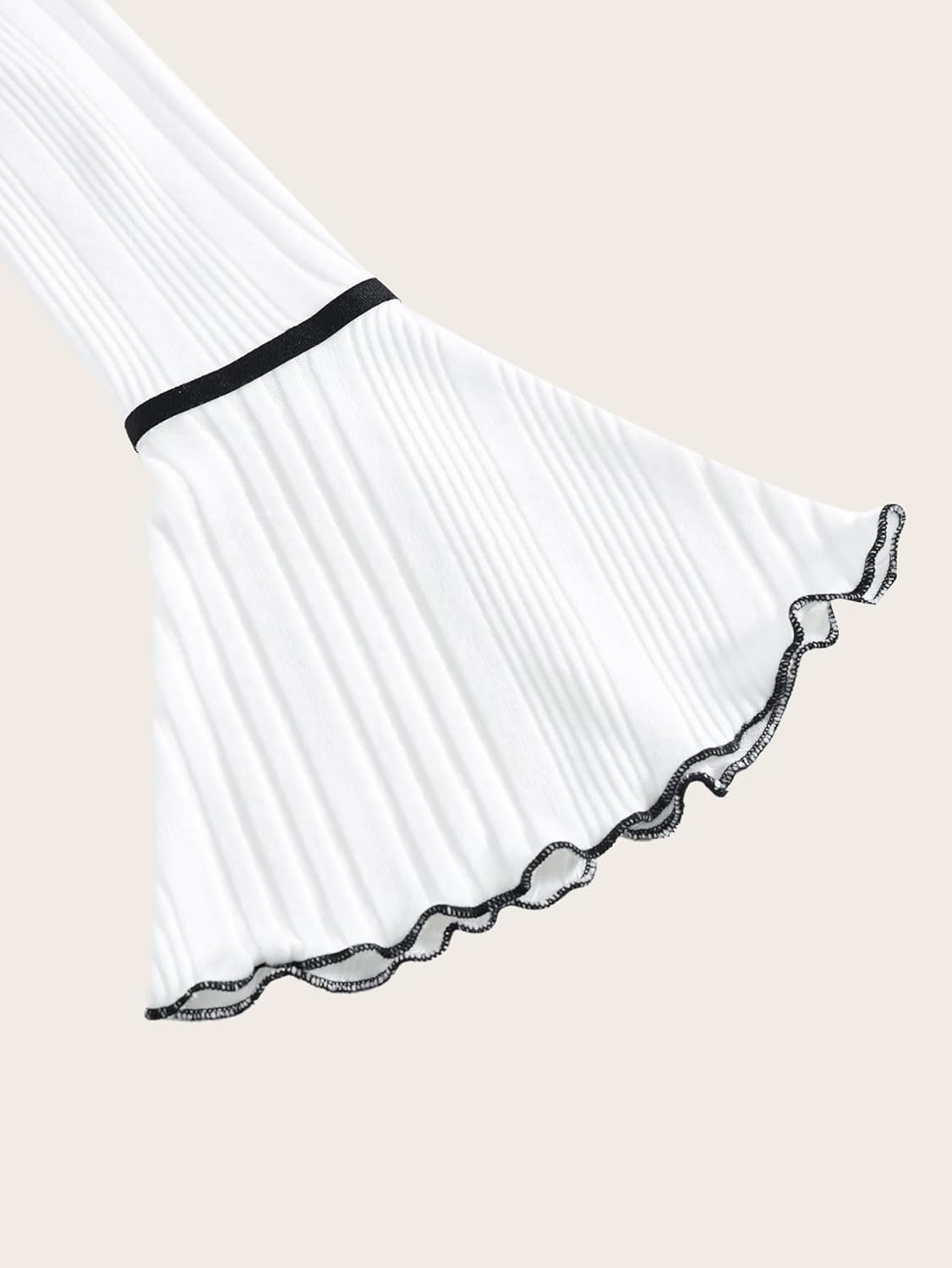 Women's Elegant Bell Sleeve Mini Dress Button Front Collared Knit Work Office Dresses