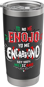 Mexican Slang Funny Spanish Word Humor Dichos Mexicano Stainless Steel Insulated Tumbler