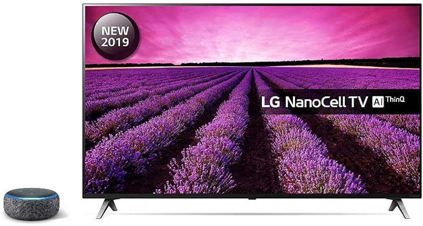 Lg 55sm8500pla 55 Inch Uhd 4k Hdr Smart Nanocell Led Tv With Echo Dot 3rd Gen Amazon Co Uk Electronics Photo