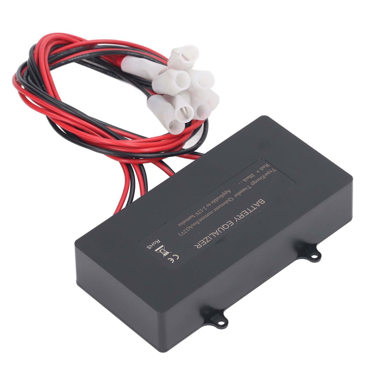 Equalizzatore Batteria 48V, Bilanciamento Automatico Protezione Inversione di Polarità Disconnessione Bassa Tensione, con Corrente di Compensazione Massima 10A, per Auto Barca
